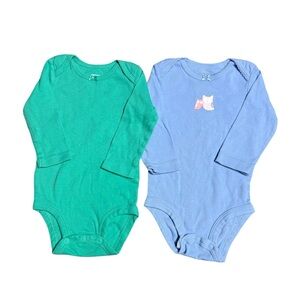 Carter's Baby Girl Onesies Bodysuits bundle Size 6 Months